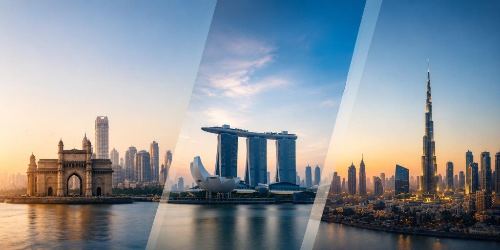 India, Singapore, and UAE — Media Mantra Global markets